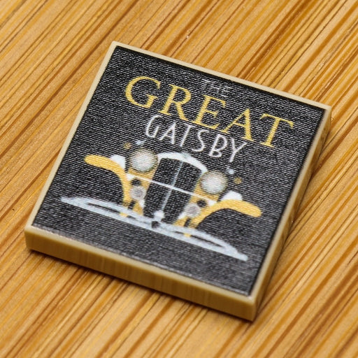 The Great Gatsby - Custom Book (2x2 Tile) - Premium Custom LEGO Parts - Just $1.50! Shop now at Retro Gaming of Denver