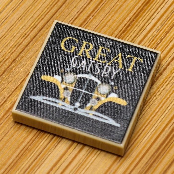 The Great Gatsby - Custom Book (2x2 Tile) - Premium Custom LEGO Parts - Just $1.50! Shop now at Retro Gaming of Denver