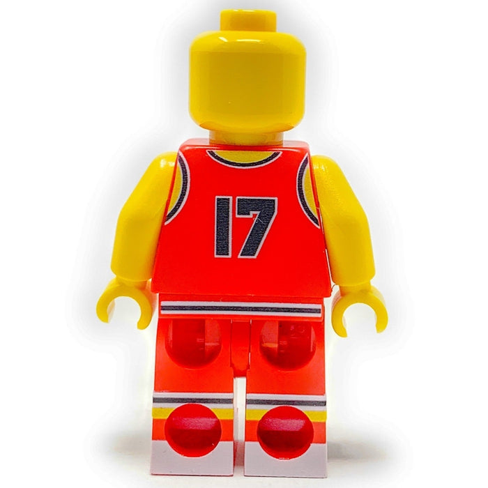 Chicago Blurs (#17) Basketball Player Minifig (LEGO) - Premium Custom LEGO Minifigure - Just $9.99! Shop now at Retro Gaming of Denver