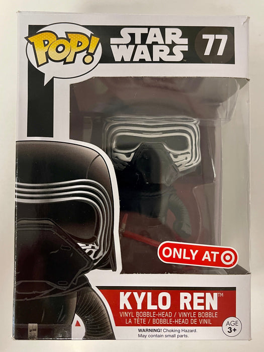 Funko Pop! Star Wars Kylo Ren (Hoodless) #77 Target 2015 Vaulted Exclusive - for just $7! 