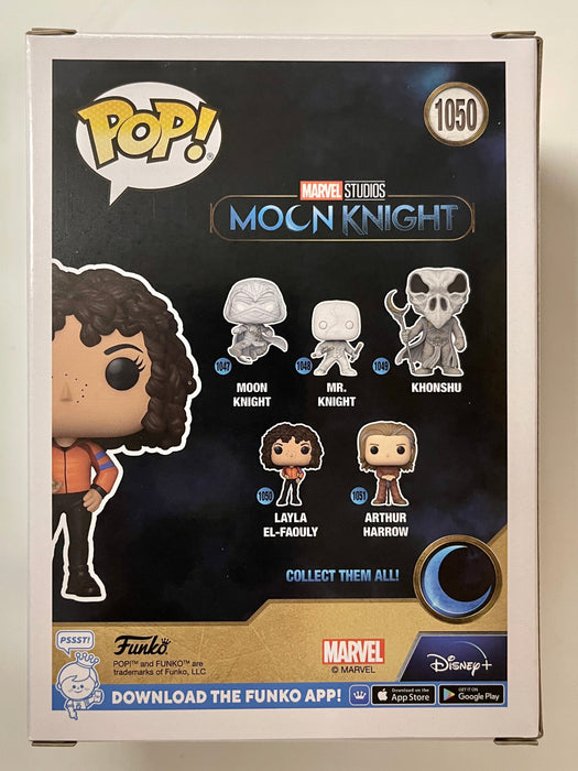 Funko Pop! Marvel Layla El-Faouly #1050 Moon Knight 2022 Disney + - for just $10! 