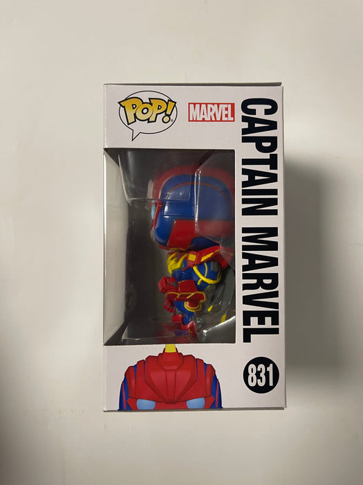 Funko Pop! Marvel Captain Marvel #831 Avengers MechStrike 2021 Box Dmg - for just $5! 