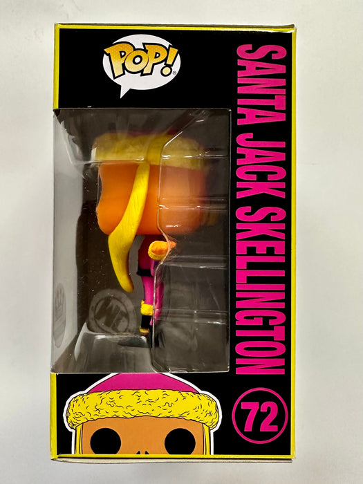 Funko Pop! Disney Black Light Santa Jack Skellington #72 NBC 2022 Exclusive - for just $20! 