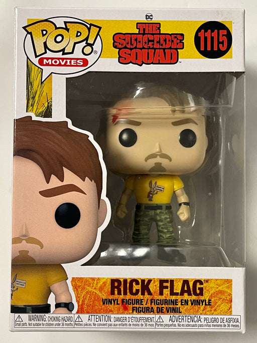 Funko Pop! Movies Captain Rick Flag #1115 DC Heroes The Suicide Squad 2021 - for just $9! 
