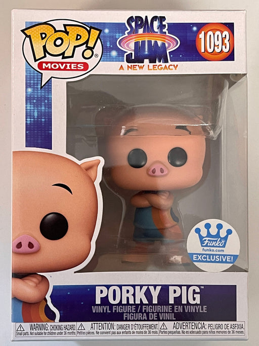Funko Pop! Movies Porky Pig #1093 Space Jam 2 Funko Shop Exclusive Looney Tunes - for just $15! 