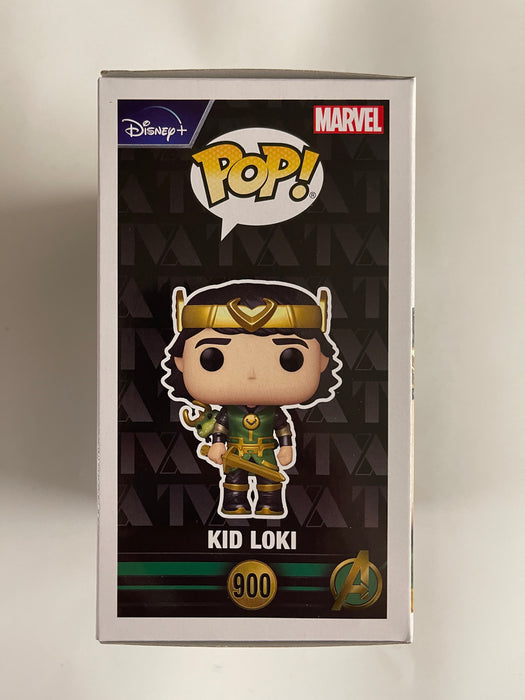 Funko Pop! Marvel Metallic Kid Loki W/ Alligator Loki #900 Funko Shop Exclusive - for just $20! 