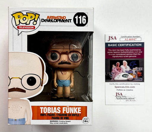 David Cross Signed Tobias Fünke Arrested Development Funko Pop #116 With JSA COA - for just $200! 
