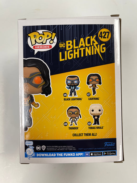Funko Pop! DC Heroes Lightning #427 Black Lightning 2021 CW - for just $12! 