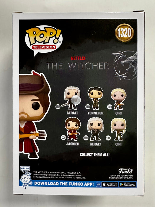 Funko Pop! Television Chase Jaskier With Hat #1320 Netflix The Witcher 2023 - for just $20! 