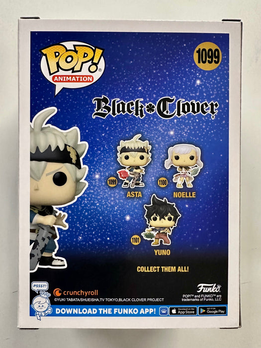 Funko Pop! Animation Asta #1099 Black Clover 2022 Black Bull Squad Anti-Magic - for just $15! 