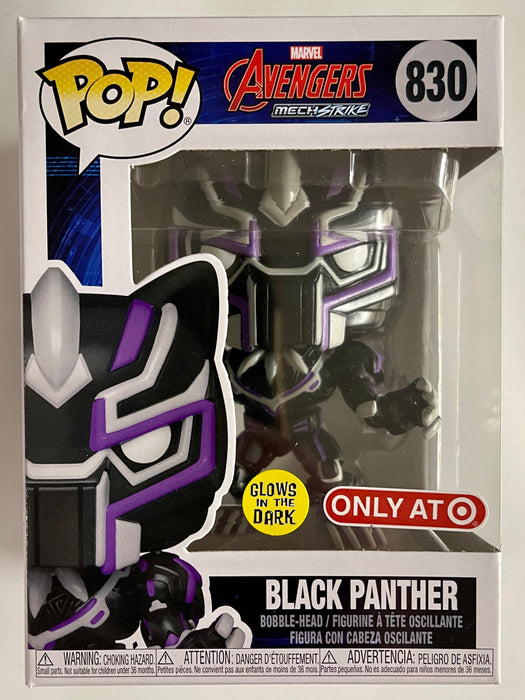 Funko Pop! Marvel Black Panther #830 Avengers MechStrike Glow Target Exclusive - for just $8! 