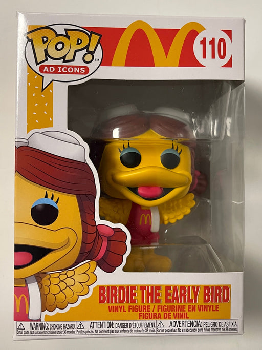 Funko Pop! Ad Icons Birdie The Early Bird #110 McDonalds Fast Food 2020 - for just $12! 