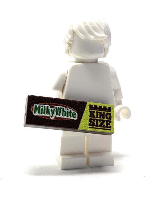 Milky White (King Size) - B3 Customs® Printed 1x3 Tile - Just $1.50! Shop now at Retro Gaming of Denver