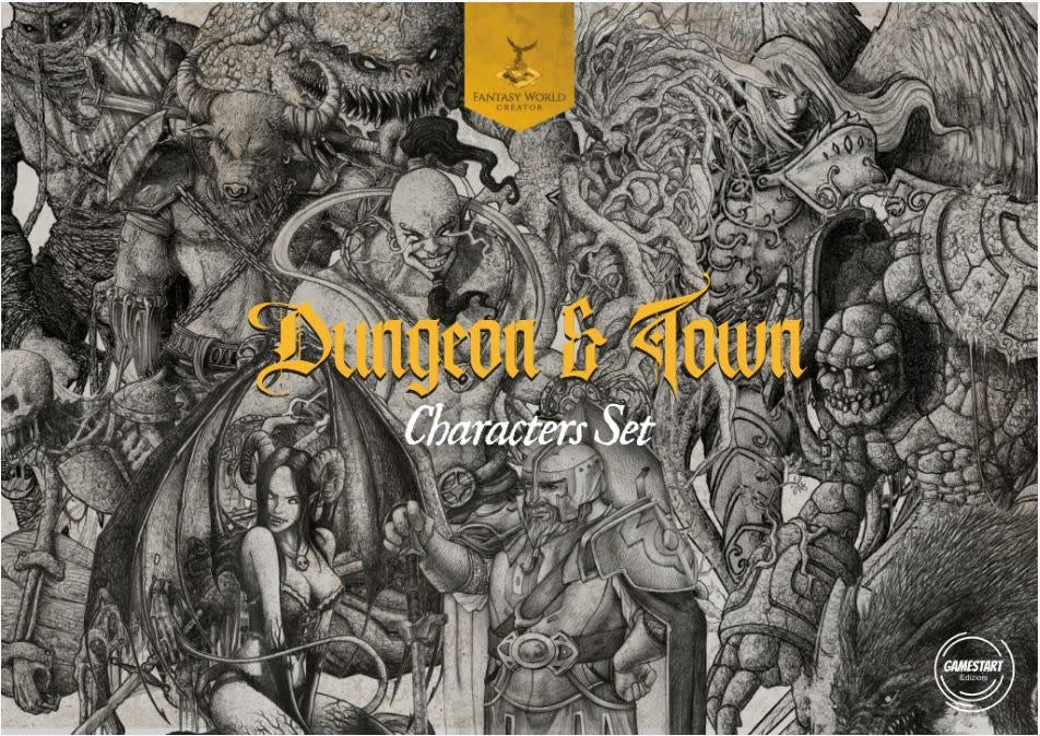Fantasy World Creator: Dungeon & Town - Characters Pack - for just $44! 