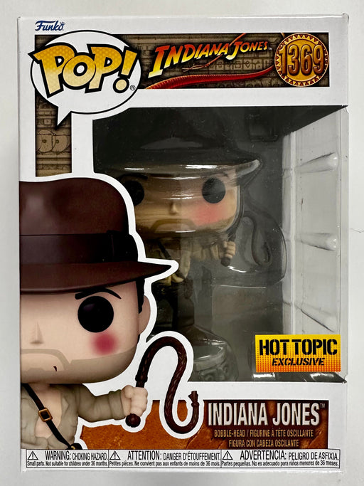Funko Pop! Movies Indiana Jones With Whip #1369 Archaeologist HT 2023 Exclusive - for just $15! 