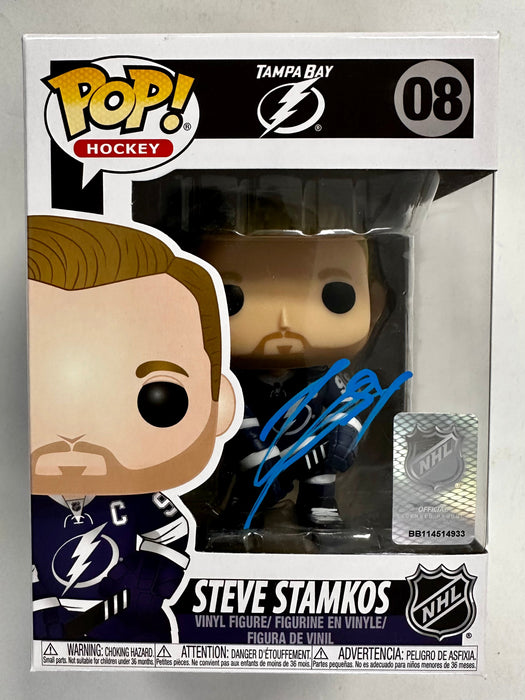 Steven Stamkos Signed NHL Tampa Bay Lightning Funko Pop! #08 With PSA/DNA COA - for just $200! 
