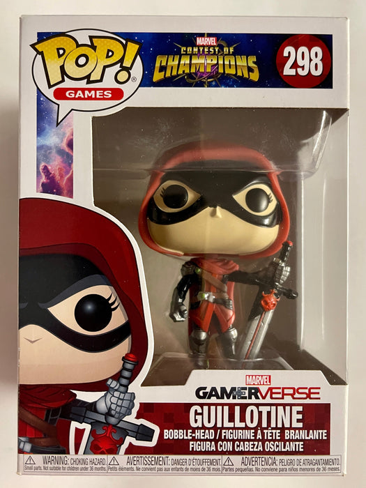 Funko Pop! Games Guillotine #298 Marvel Contest Of Champions 2018 Vaulted - for just $5! 
