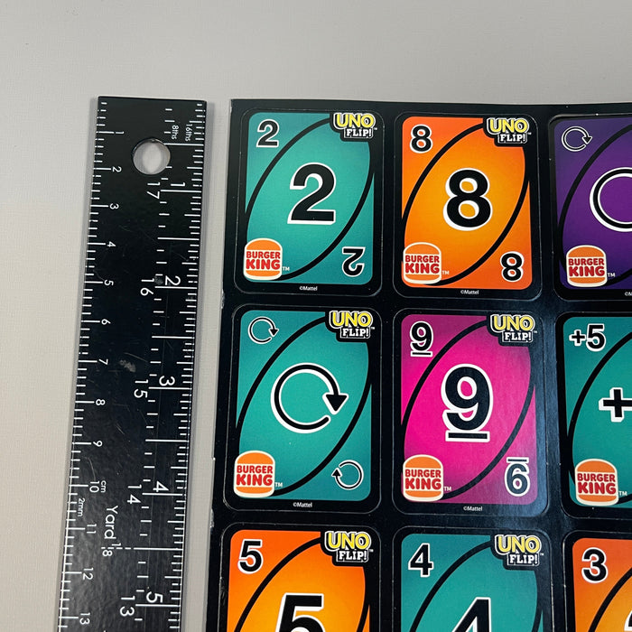 BURGER KING UNO Card Game Jul-Oct 2021 (Kid's Meal Toy) Mattel 15951B (New) - for just $5! 