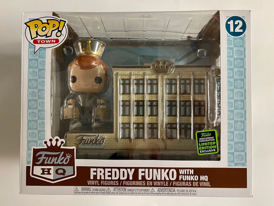 Funko Pop! Town Freddy Funko with Headquarters HQ #12 ECCC 2020 Spring Con Exclusive - for just $50! 