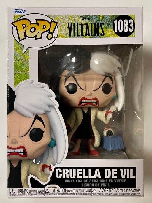 Funko Pop! Disney Cruella De Vil #1083 Ultimate Villains 101 Dalmatians 2022 - for just $13! 