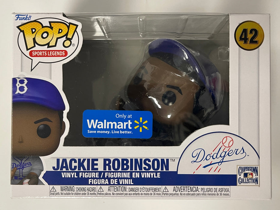 Funko Pop! Sports Legends Jackie Robinson Sliding Home #42 MLB LA Dodgers 2022 Walmart Exclusive - for just $20! 