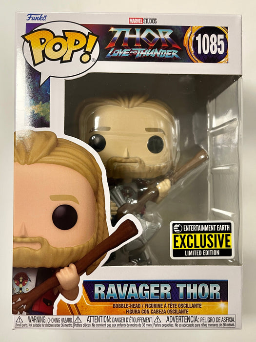 Funko Pop! Marvel Ravager Thor With Stormbreaker #1085 Love & Thunder 2022 EE Exclusive - for just $13! 