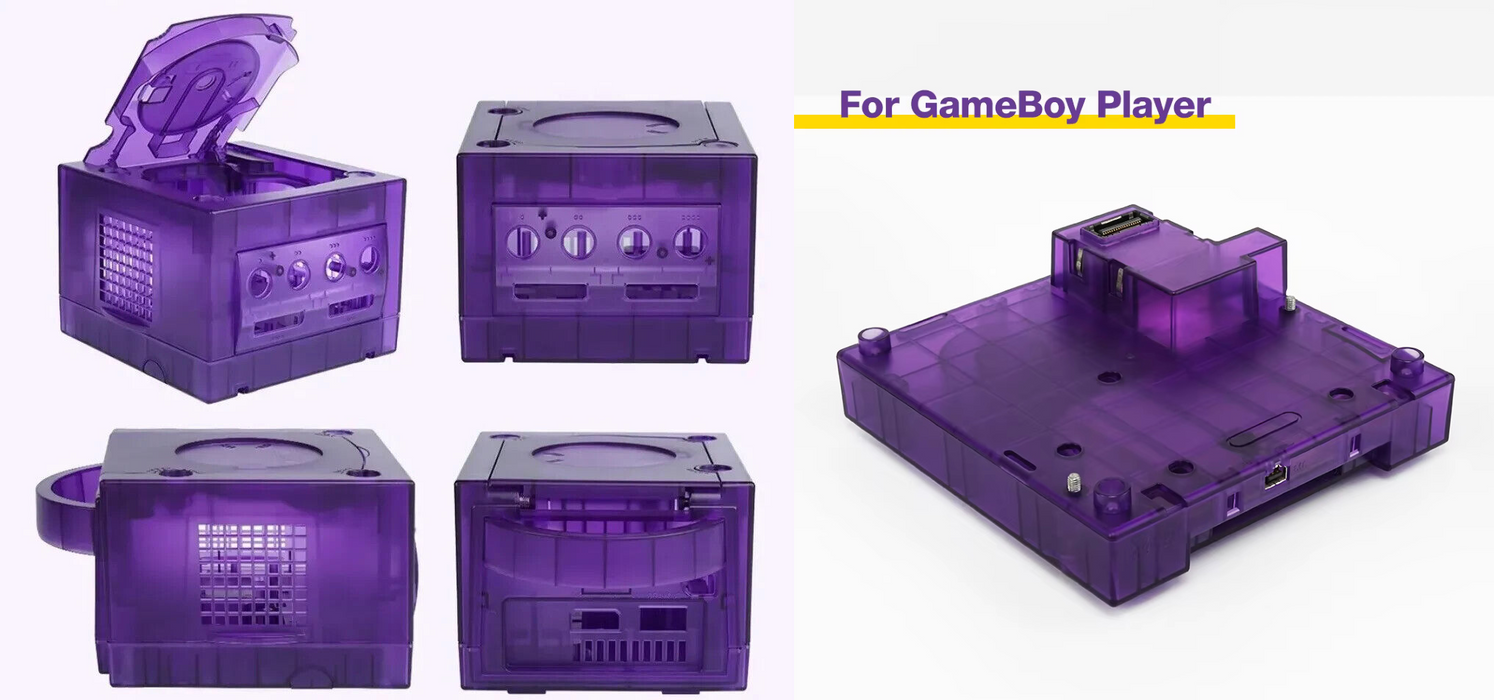 Gamecube Full Replacement Console Shell Housing Gameboy Player - for just $47.94! 