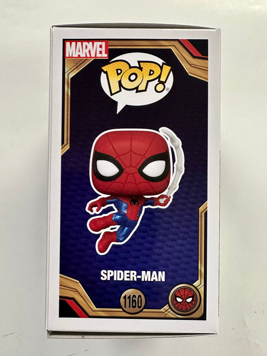 Funko Pop Marvel Metallic Spider-Man Swinging Finale Suit #1160 No Way Home 2023 - for just $15! 
