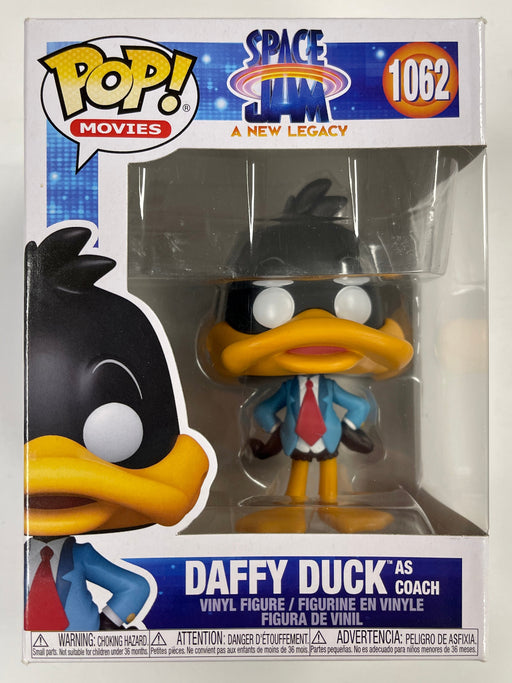 Funko Pop! Movies Daffy Duck As Coach #1062 Space Jam A New Legacy Looney Tunes - for just $10! 