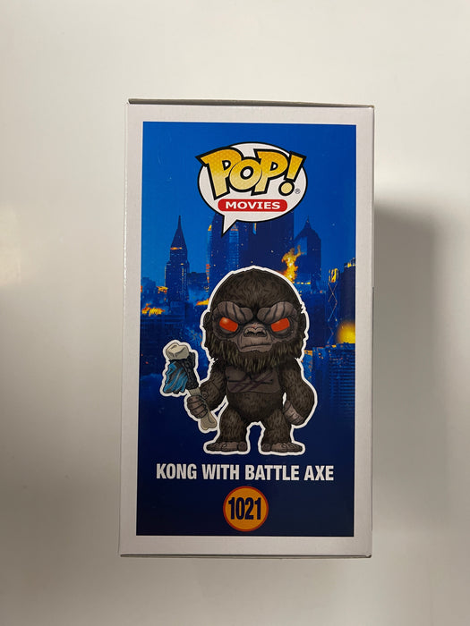 Funko Pop! Movies Kong With Battle Axe #1021 Godzilla Vs. Kong 2021 - for just $10! 