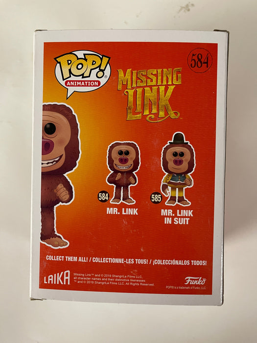 Funko Pop! Animation Mr. Link #584 Missing Link 2019 Vaulted - for just $8! 