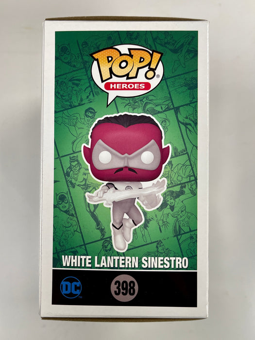 Funko Pop! DC Heroes White Lantern Sinestro #398 SDCC 2021 Summer Con Exclusive - for just $13! 