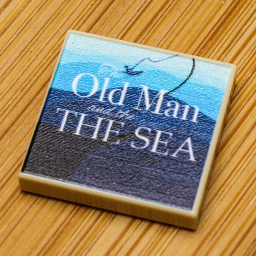 Old Man and the Sea - Custom Book (2x2 Tile) - Premium Custom LEGO Parts - Just $1.50! Shop now at Retro Gaming of Denver