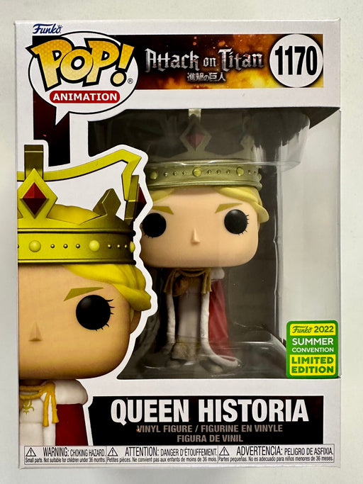 Funko Pop! Animation Queen Historia #1170 Attack On Titan SDCC 2022 Summer Con Exclusive - for just $25! 