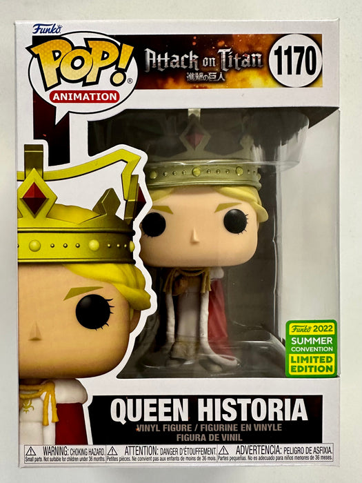 Funko Pop! Animation Queen Historia #1170 Attack On Titan SDCC 2022 Summer Con Exclusive - for just $25! 