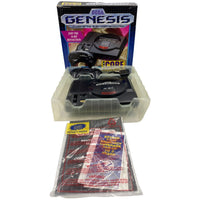 Top view of all contents of Sega Genesis Model 1 Console - Sega Genesis