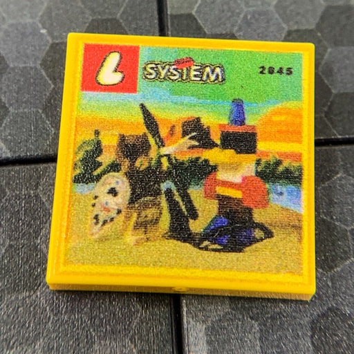 Indian Chief Western Set 2845 2x2 Tile (LEGO) - Premium  - Just $1.50! Shop now at Retro Gaming of Denver