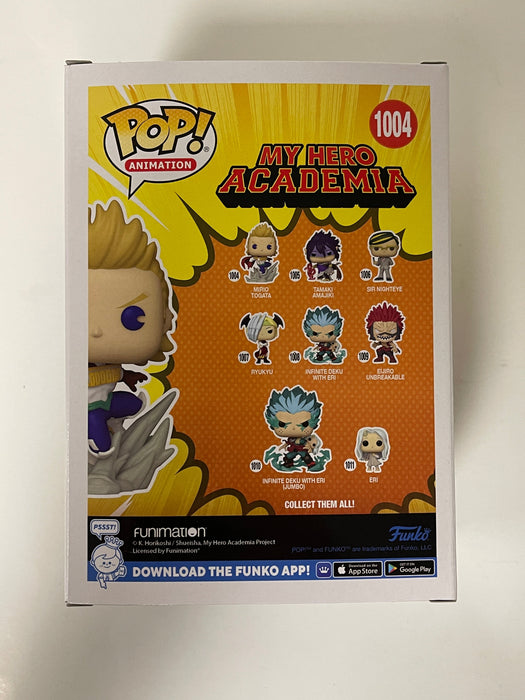 Funko Pop! Animation Mirio Togata #1004 My Hero Academia MHA 2021 Lemillion - for just $11! 