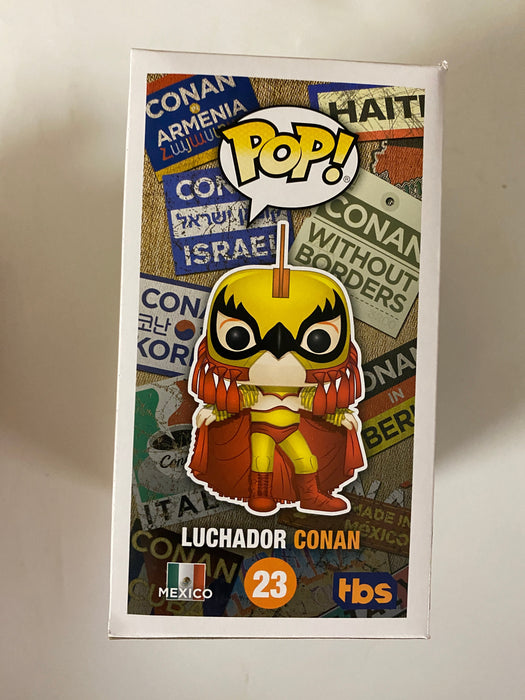 Funko Pop! Television Luchador Conan O'Brien #23 Gamestop 2019 Vaulted Exclusive - for just $11! 