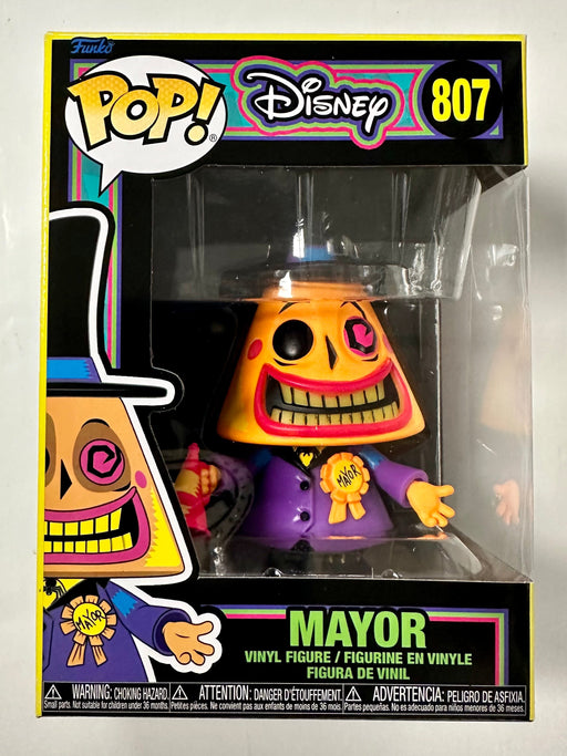Funko Pop! Disney Black Light Mayor #807 Nightmare Before Christmas 2022 - for just $13! 