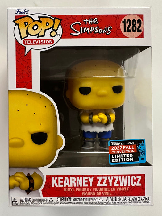 Funko Pop! Television Kearney Zzyzwicz #1282 The Simpsons NYCC 2022 Fall Con Exclusive - for just $25! 
