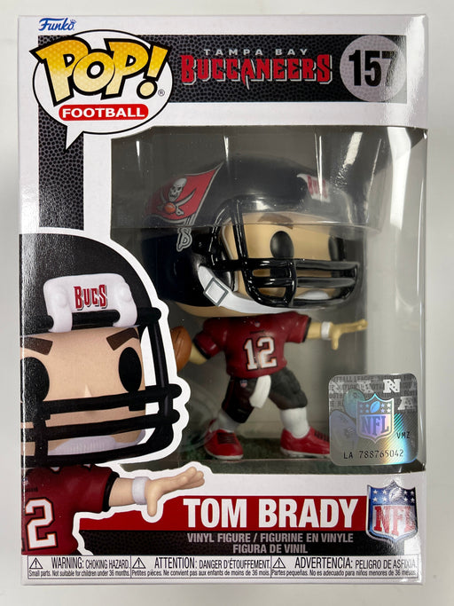 Funko Pop! Football Tom Brady #157 NFL Tampa Bay Buccaneers QB Quarterback GOAT - for just $15! 