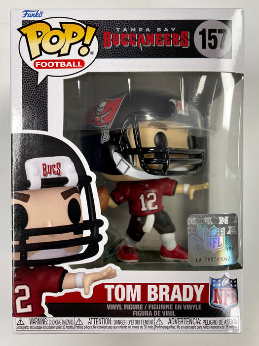 Funko Pop! Football Tom Brady #157 NFL Tampa Bay Buccaneers QB Quarterback GOAT - for just $15! 