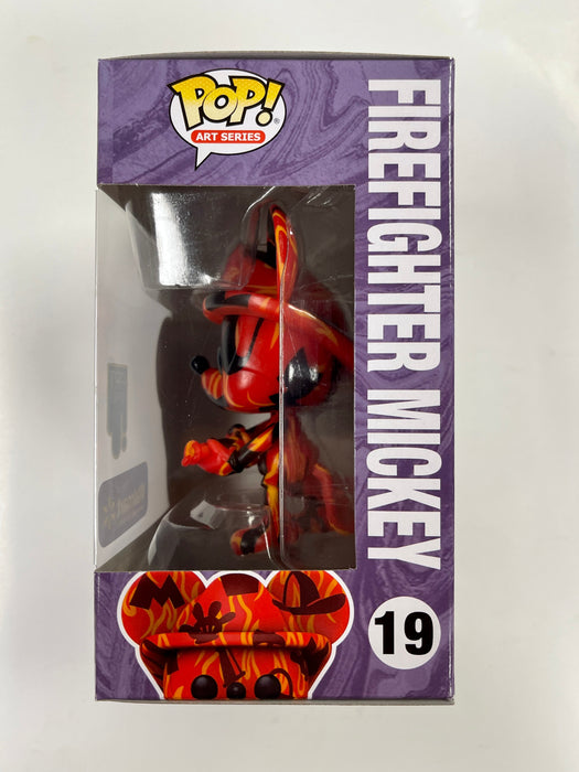 Funko Pop! Disney Firefighter Mickey Mouse #19 Art Series Walmart 2021 Exclusive - for just $15! 