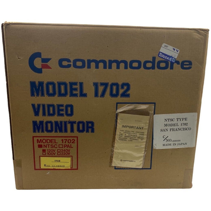 Commodore 1702 Video Monitor (Tested & Working) - Just $399.99! Shop now at Retro Gaming of Denver