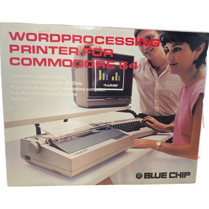 Blue Chip Word Processing Printer for Commodore 64 or 128 or VIC-20 - Just $259.99! Shop now at Retro Gaming of Denver