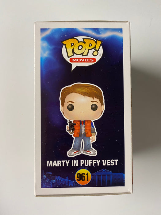 Funko Pop! Movies Marty McFly in Puffy Vest #961 Back to The Future 2020 - for just $15! 