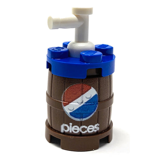 Pieces Soda Barrel Keg w/ Tap (LEGO) - Premium Custom Printed - Just $3.49! Shop now at Retro Gaming of Denver