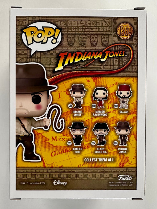 Funko Pop! Movies Indiana Jones With Whip #1369 Archaeologist HT 2023 Exclusive - for just $15! 