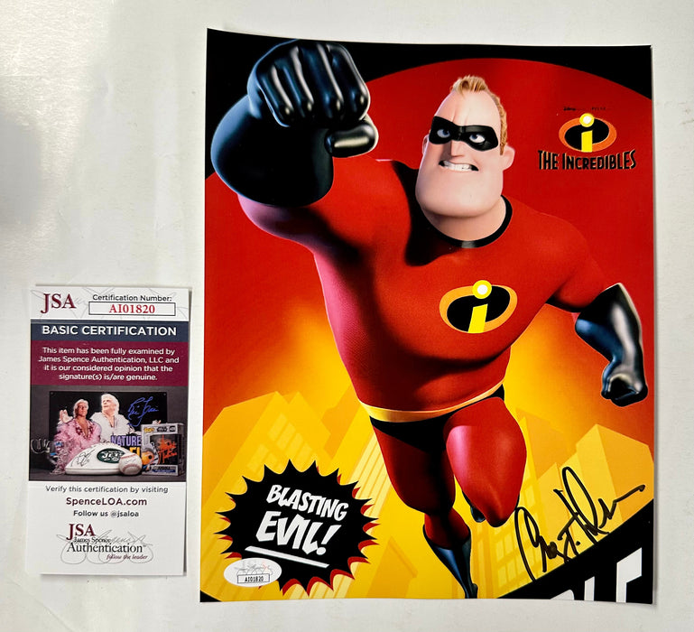 Craig T. Nelson Signed Mr. Incredible Disney The Incredibles 8x10 Photo With JSA COA - for just $50! 